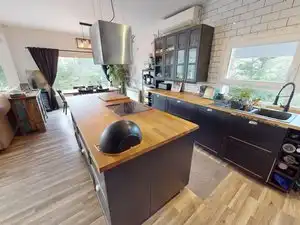 Cocina de Casa o chalet en venta en Galapagar con Aire acondicionado, Jardín privado y Terraza
