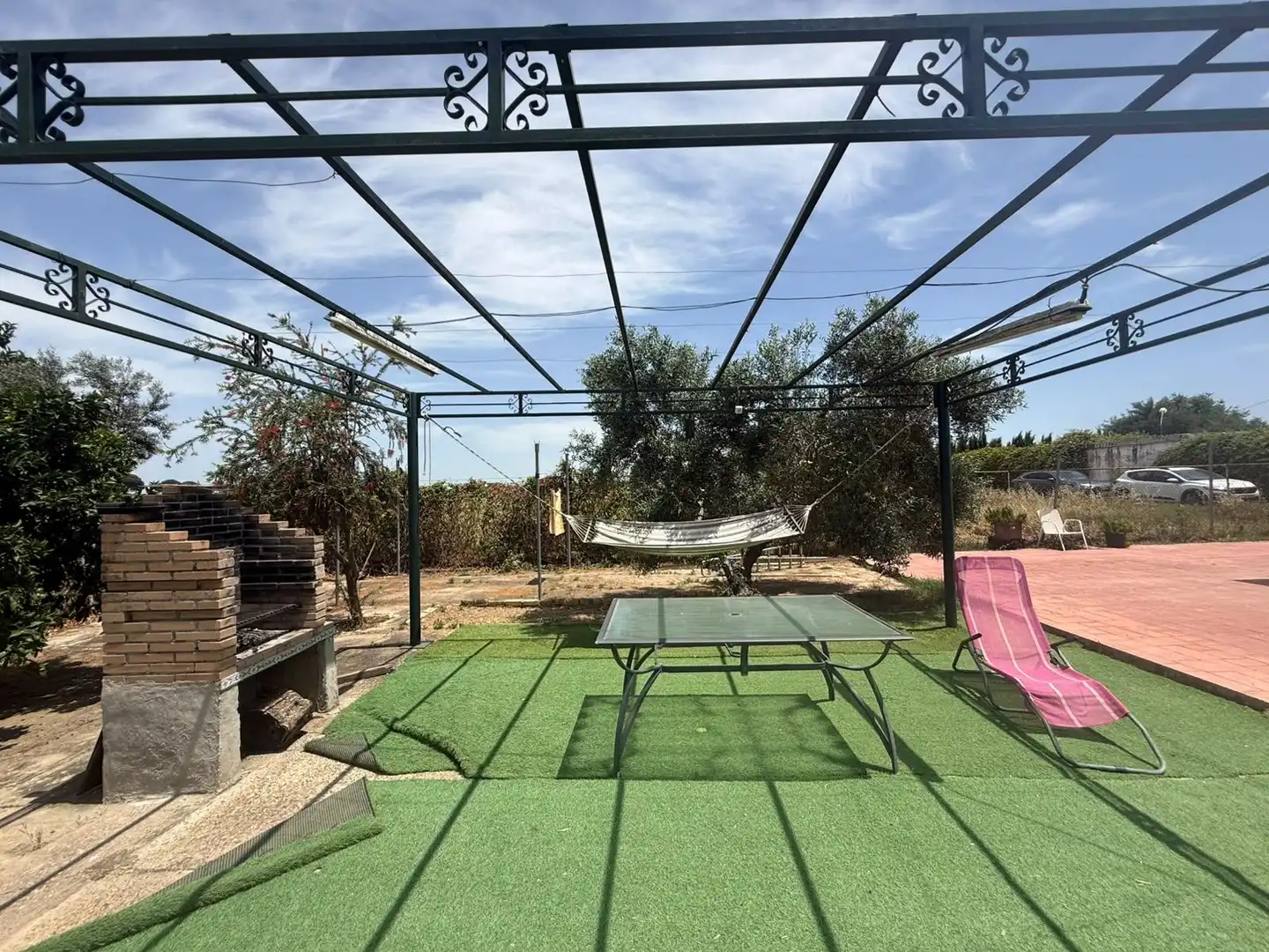 Terrasse von Country house zum Verkauf in Utrera mit Privatgarten, Terrasse und Schwimmbad