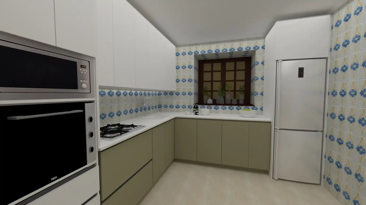 Cocina de Casa o chalet en venta en Soto del Barco con Calefacción, Jardín privado y Parquet