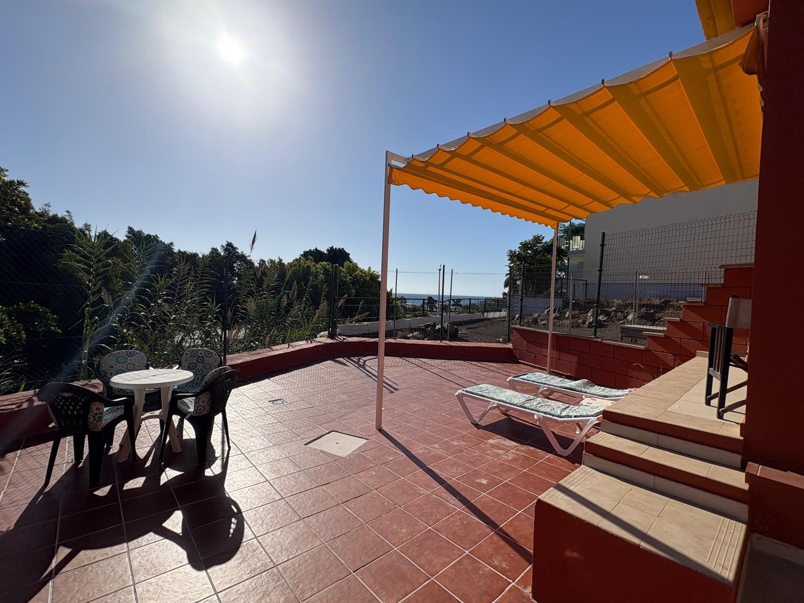 Terrace of Flat for sale in San Bartolomé de Tirajana  with Air Conditioner, Private garden and Swimming Pool