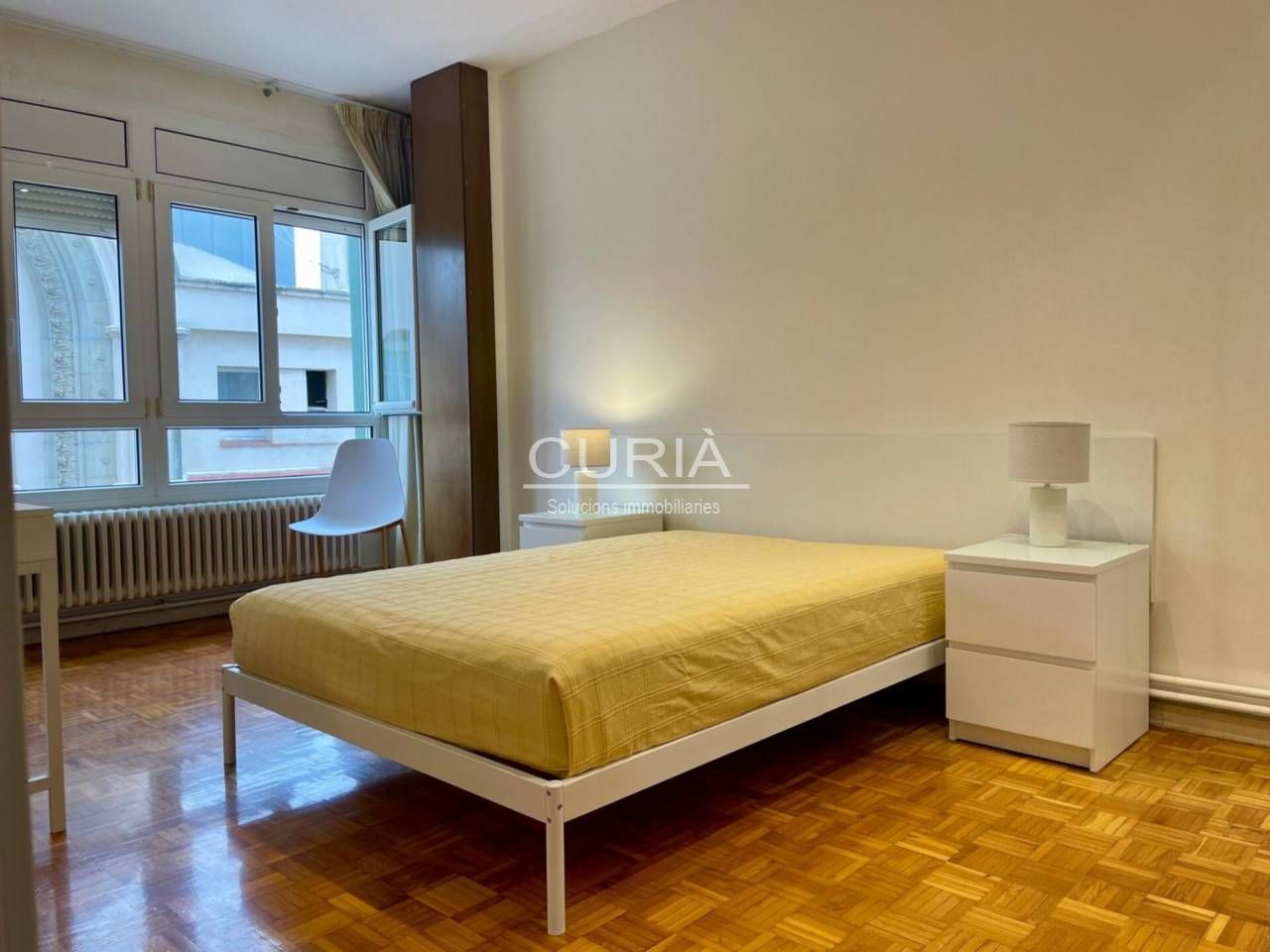 Bedroom of Flat to rent in  Lleida Capital  with Air Conditioner, Heating and Furnished