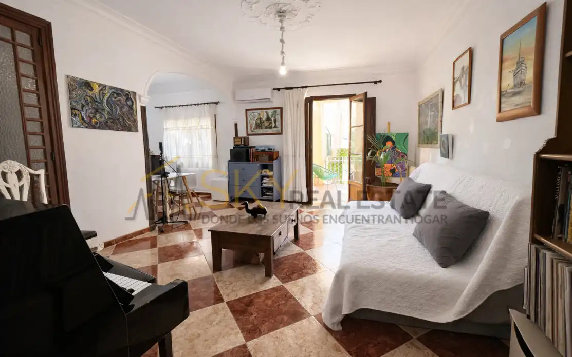 Sala d'estar de Pis en venda en  Palma de Mallorca