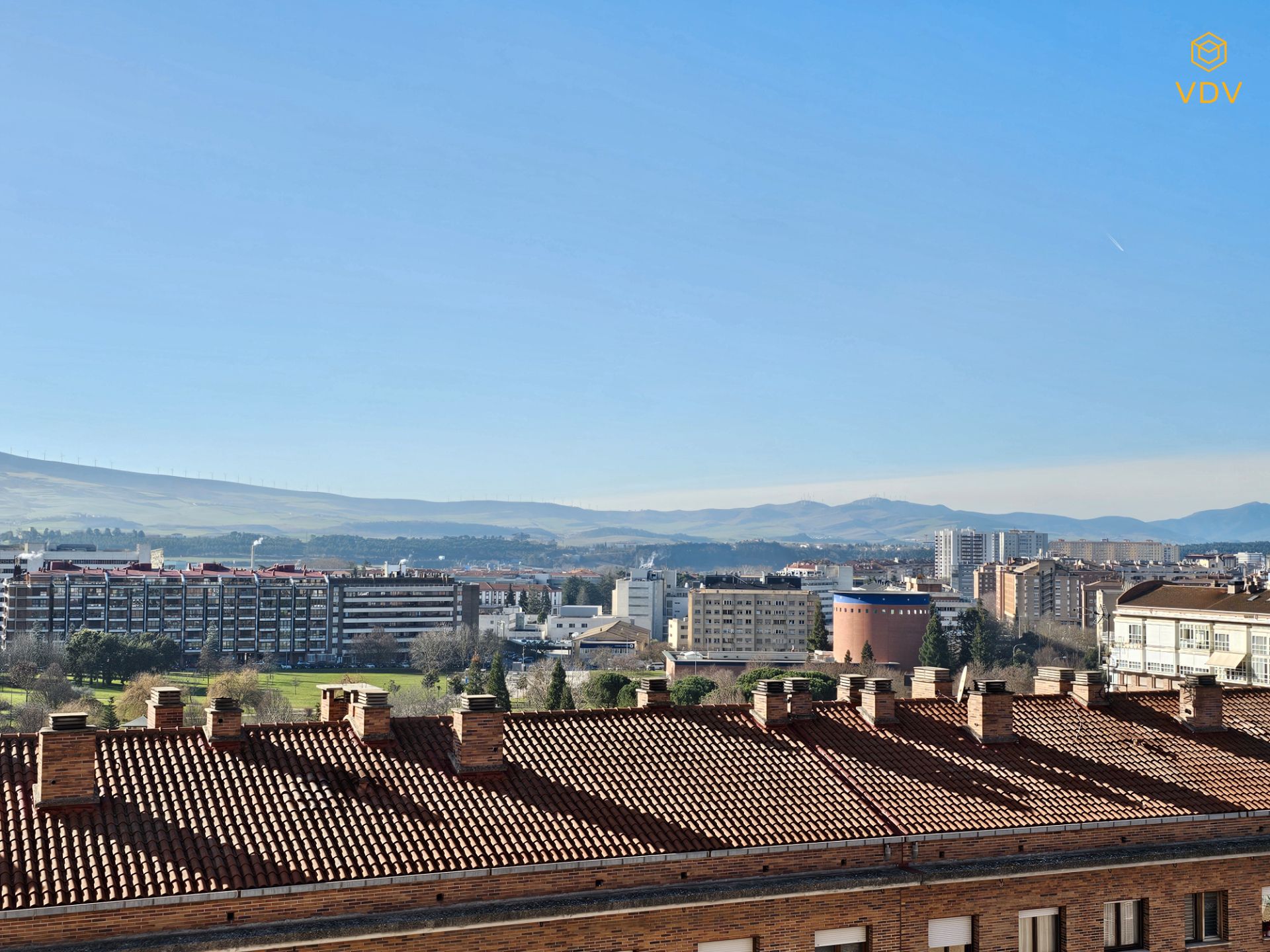 Exterior view of Flat for sale in  Pamplona / Iruña  with Heating, Parquet flooring and Furnished