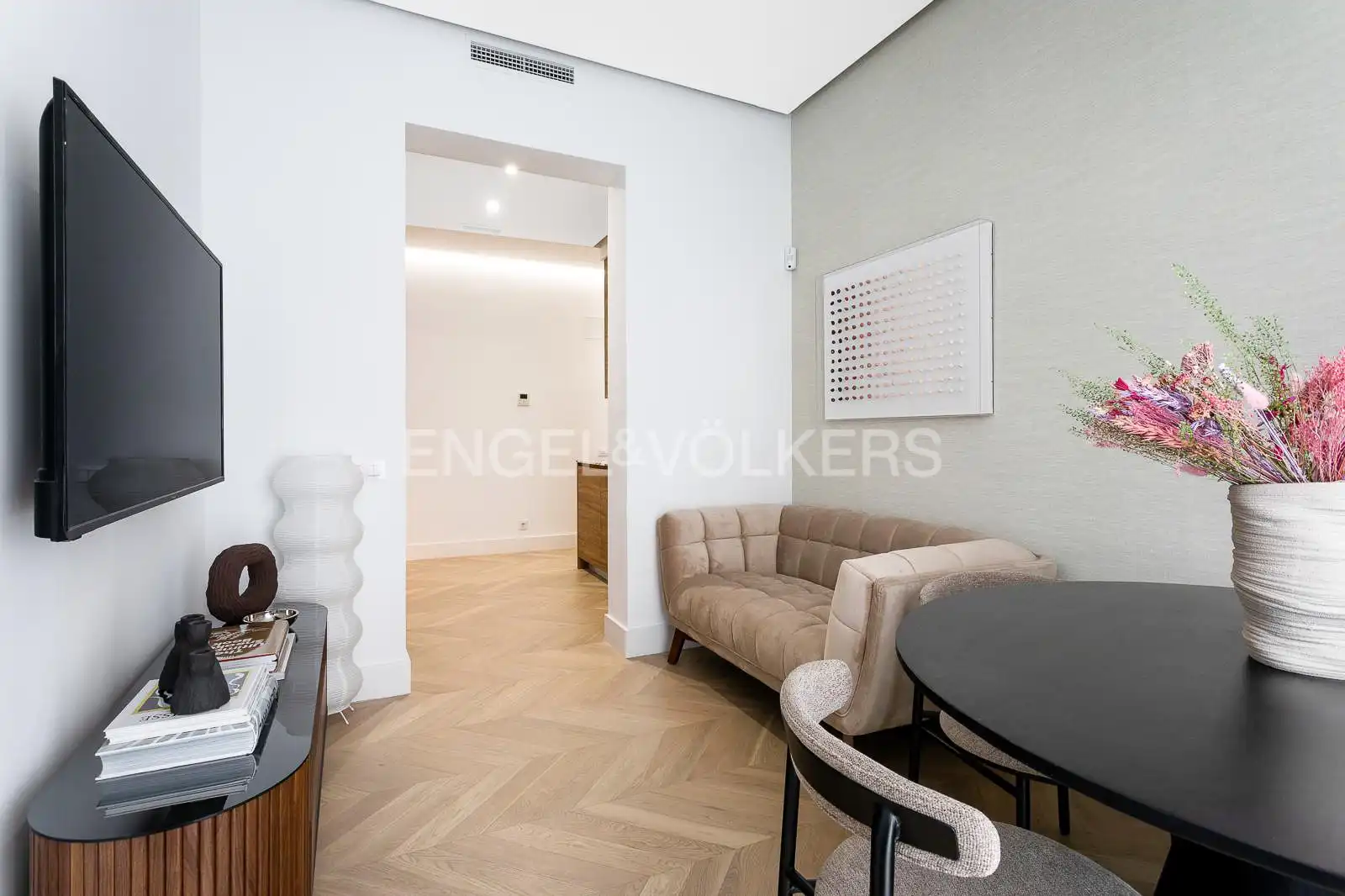 Sala de estar de Piso en venta en Madrid con Aire acondicionado, Calefacción y Amueblado