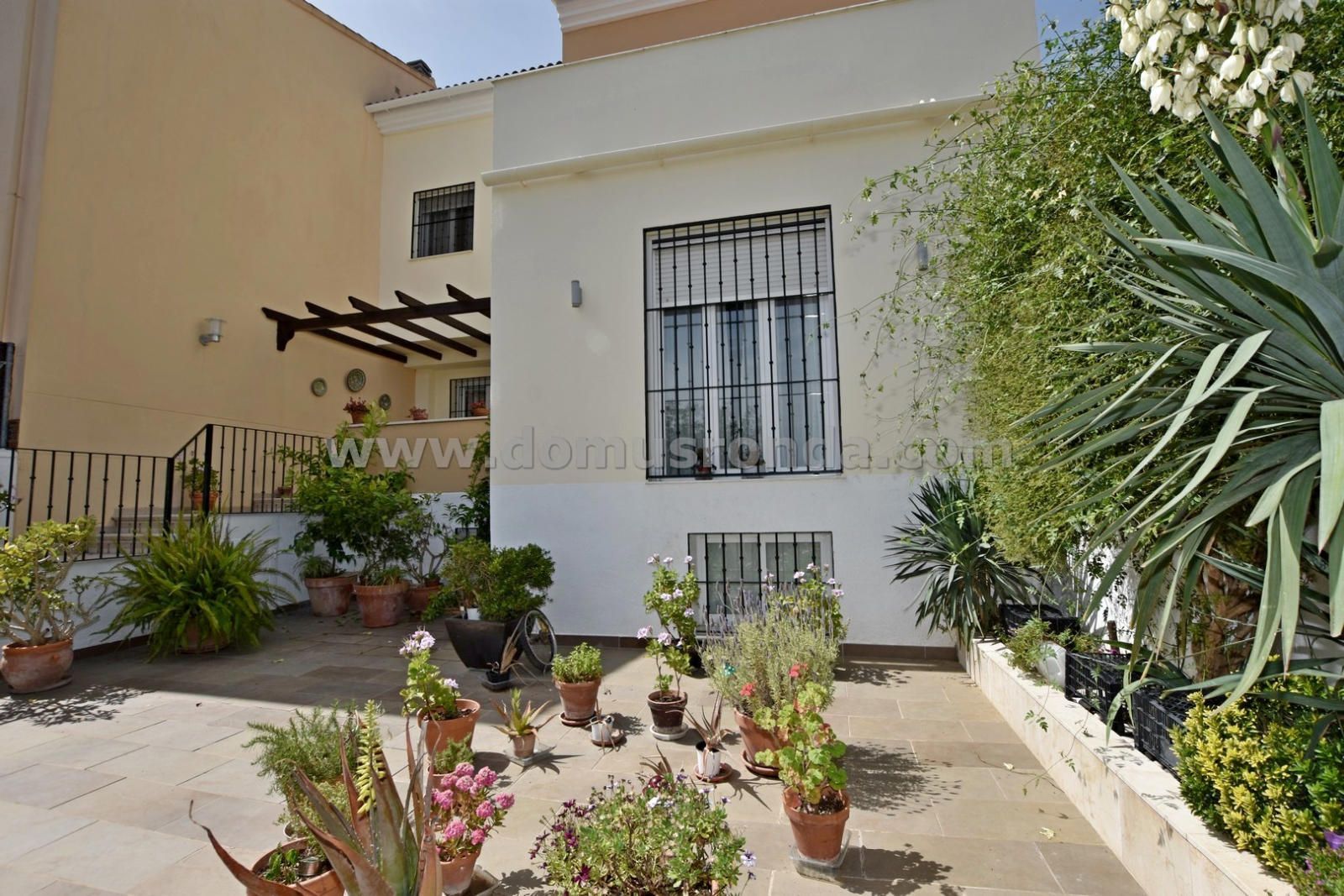Garden of Single-family semi-detached for sale in Ronda  with Air Conditioner, Heating and Terrace