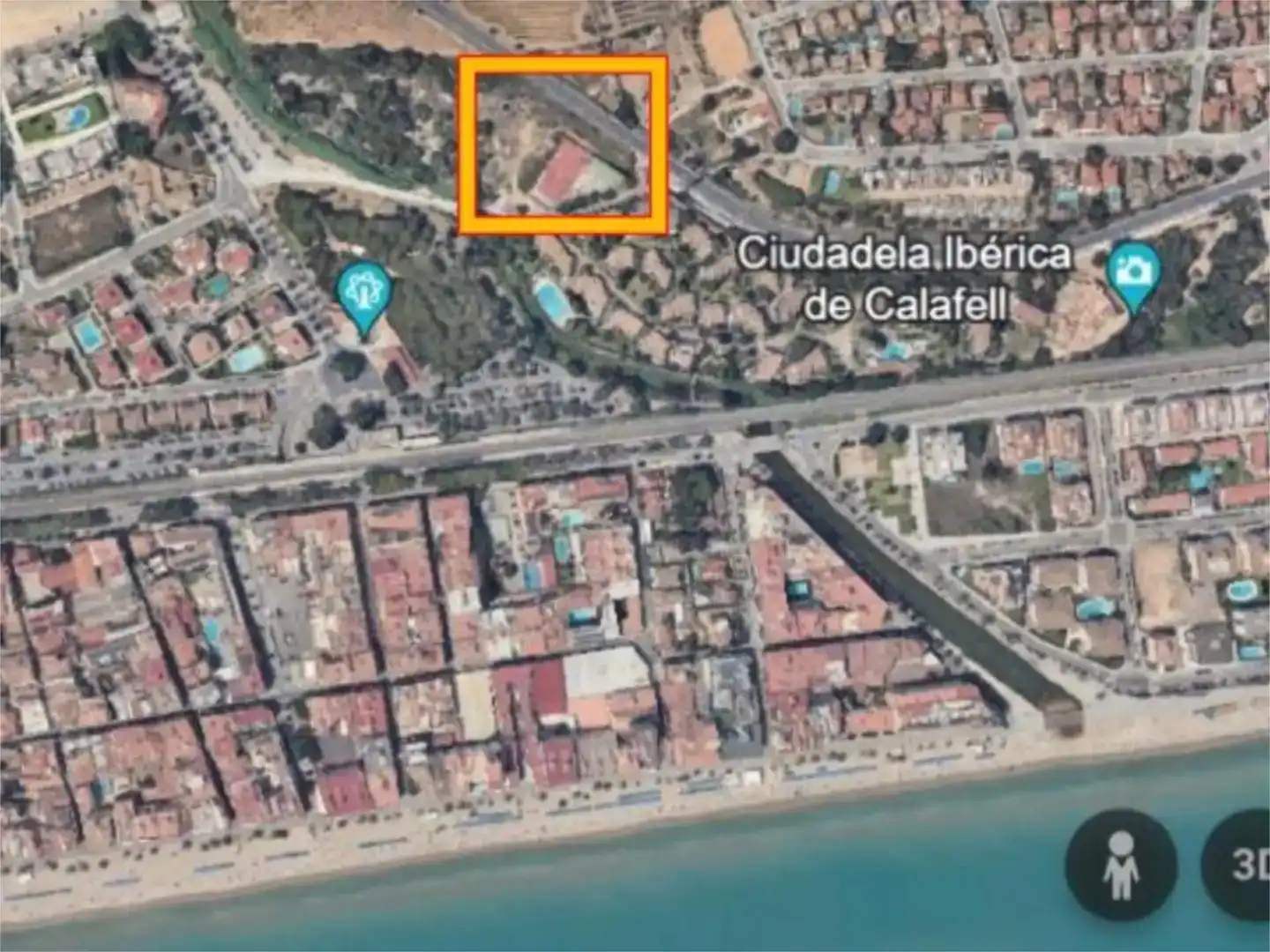 Vista exterior de Terreno en venta en Calafell