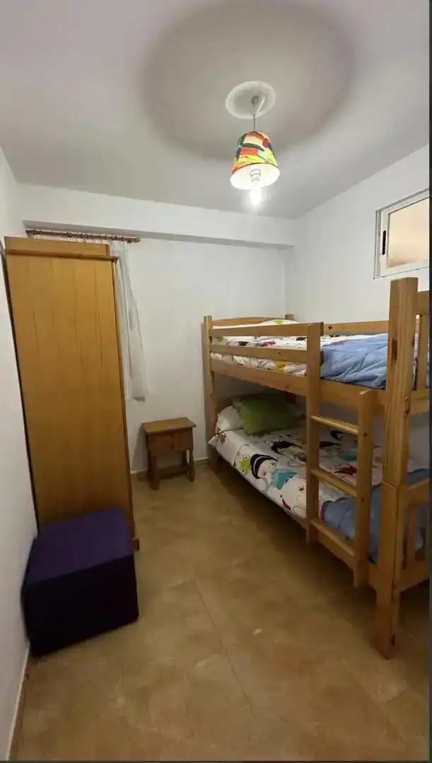 Bedroom of Flat for rent in Oliva  with Air Conditioner, Parquet flooring and Furnished
