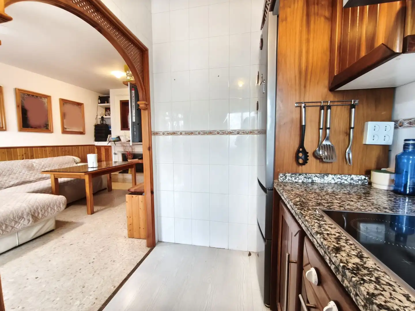 Cocina de Casa adosada en venta en El Portil con Aire acondicionado y Piscina comunitaria
