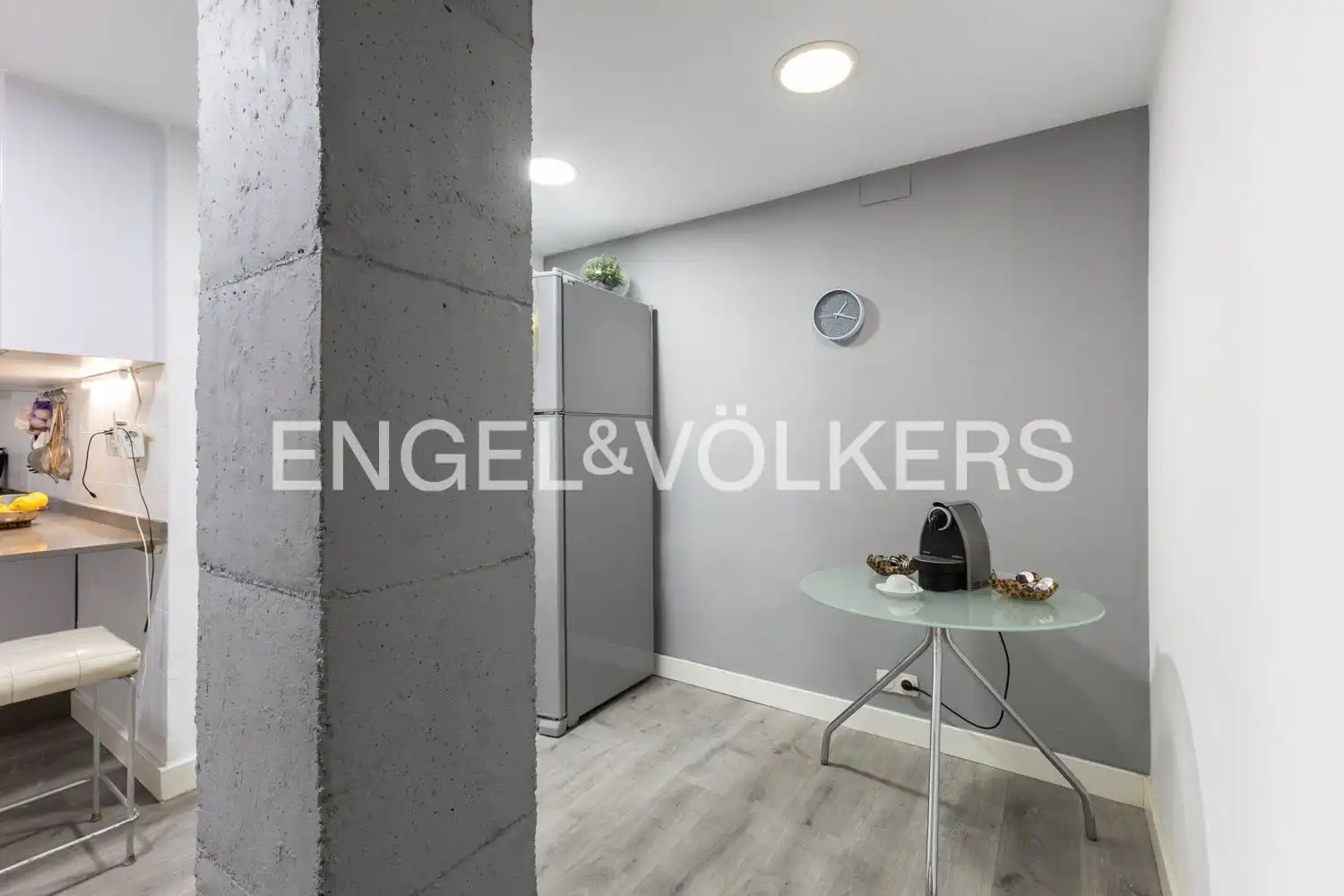 Küche von Wohnung zum Verkauf in Valencia mit Klimaanlage, Heizung und Parkett