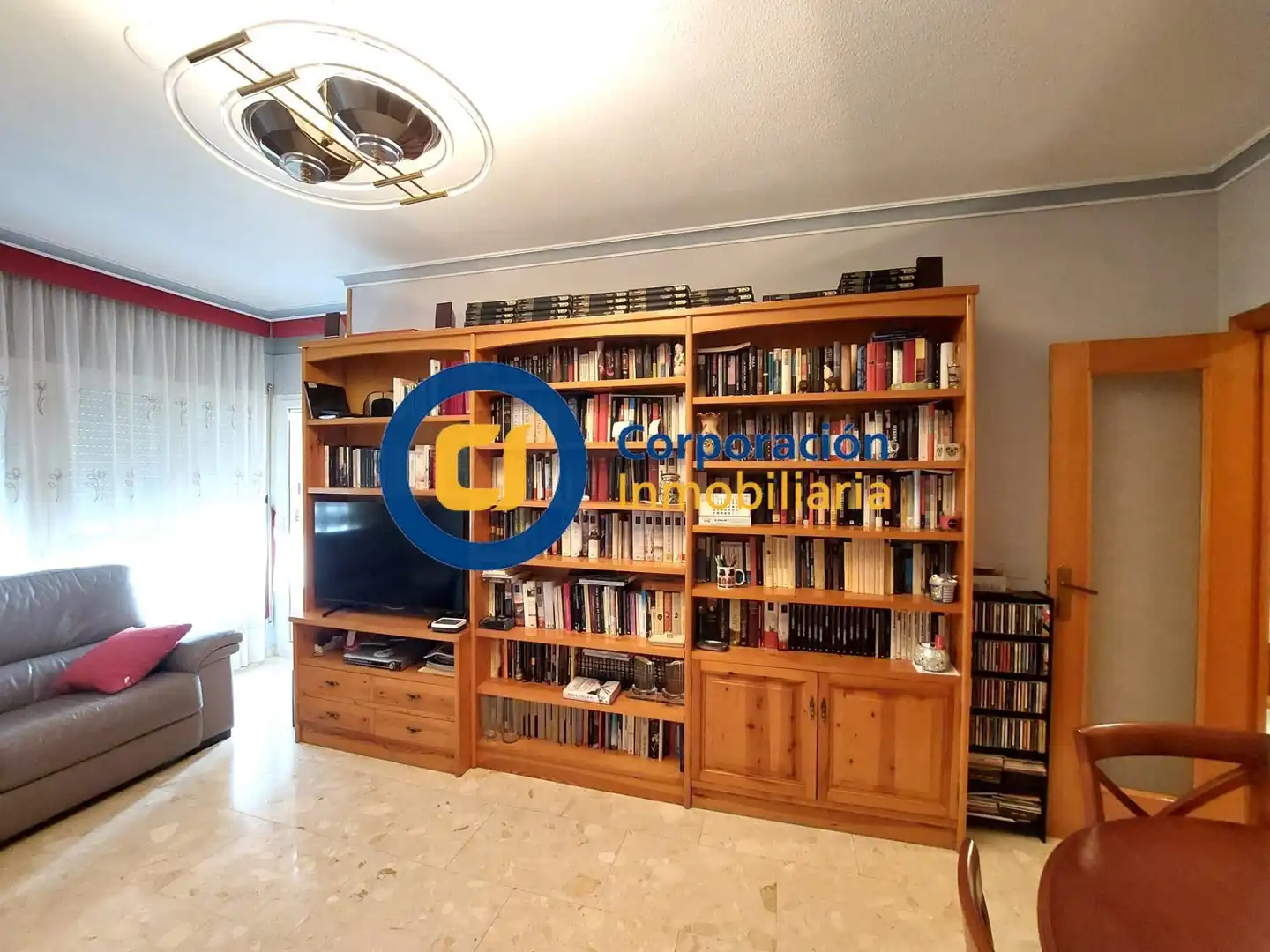Wohnzimmer von Wohnung zum Verkauf in Lorca mit Klimaanlage, Möbliert und Balkon