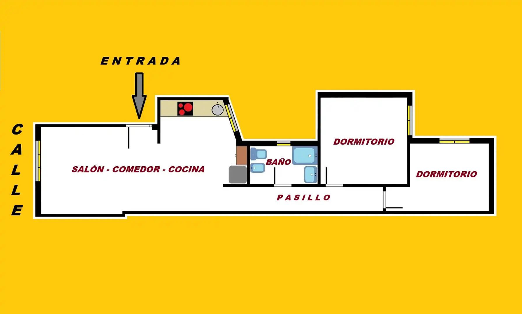 Piso en venta en Calle Santiago 7