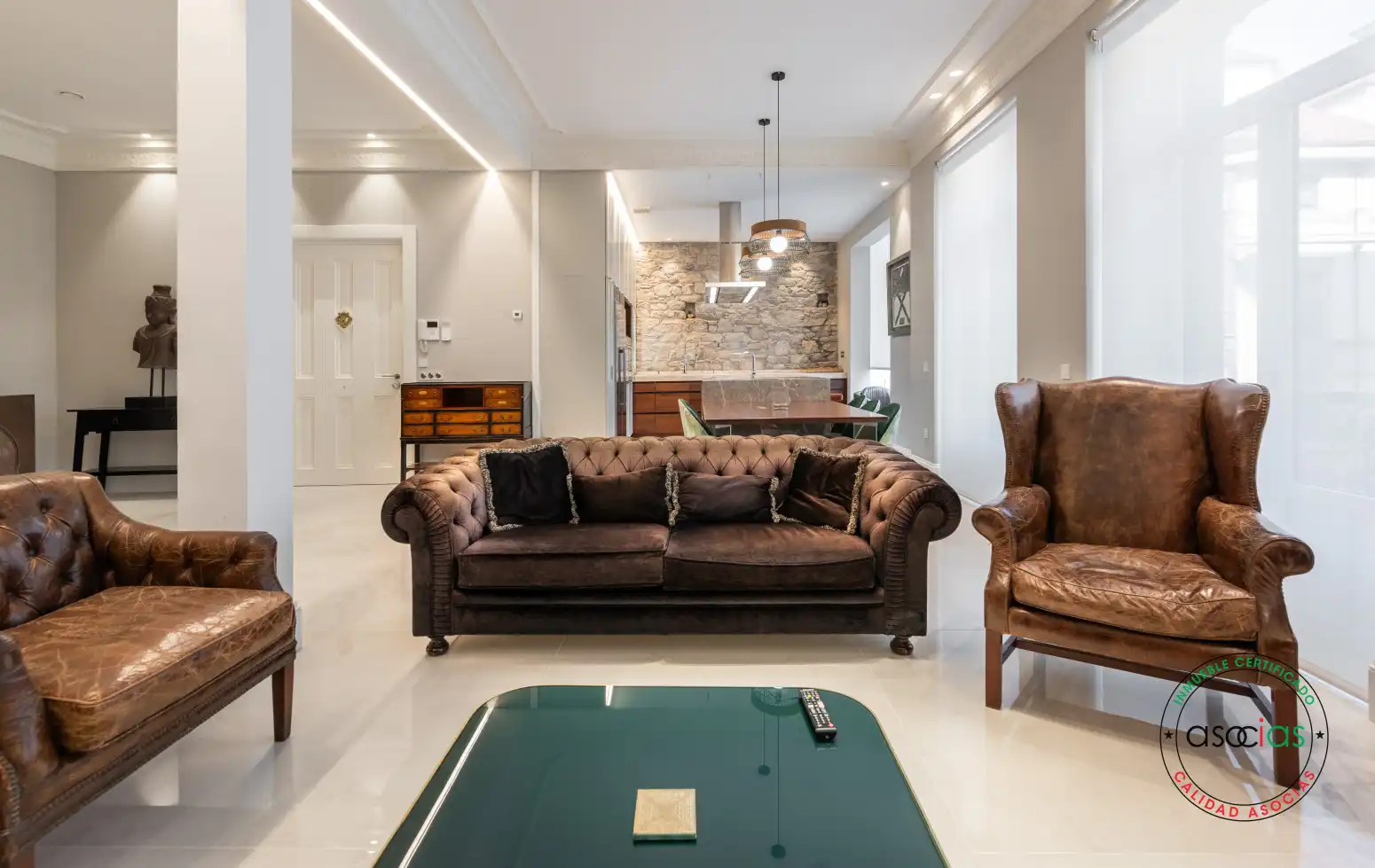 Wohnzimmer von Wohnung zum Verkauf in Gijón  mit Heizung