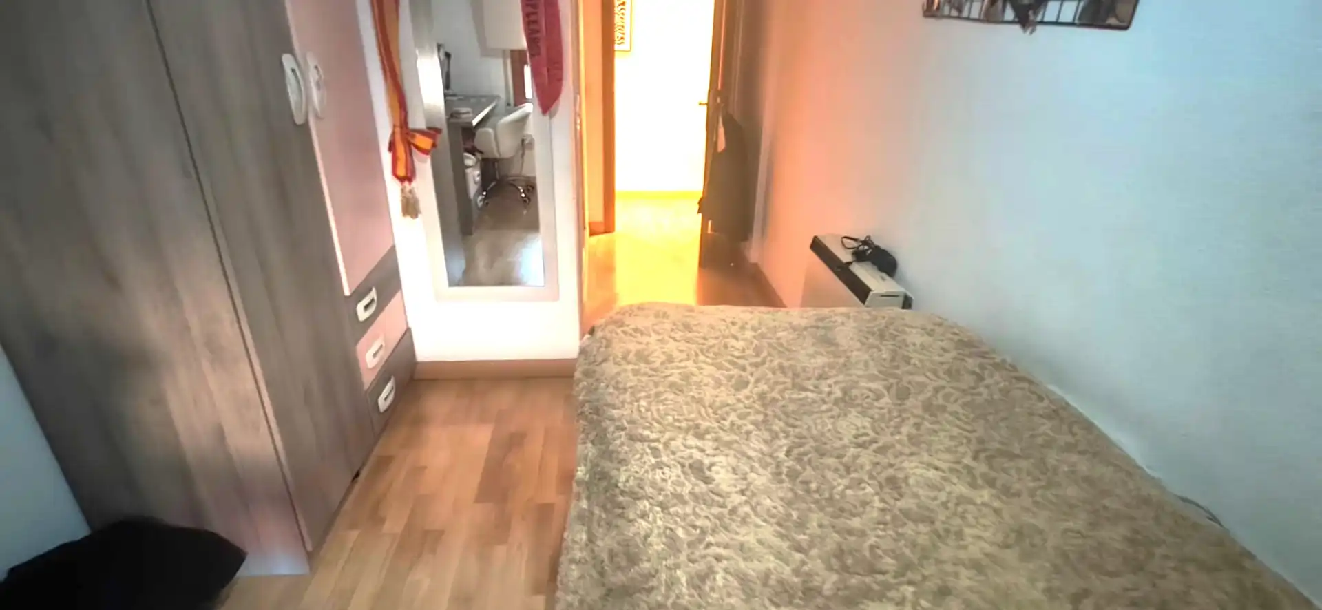 Bedroom of Flat for sale in Móstoles  with Air Conditioner, Heating and Parquet flooring
