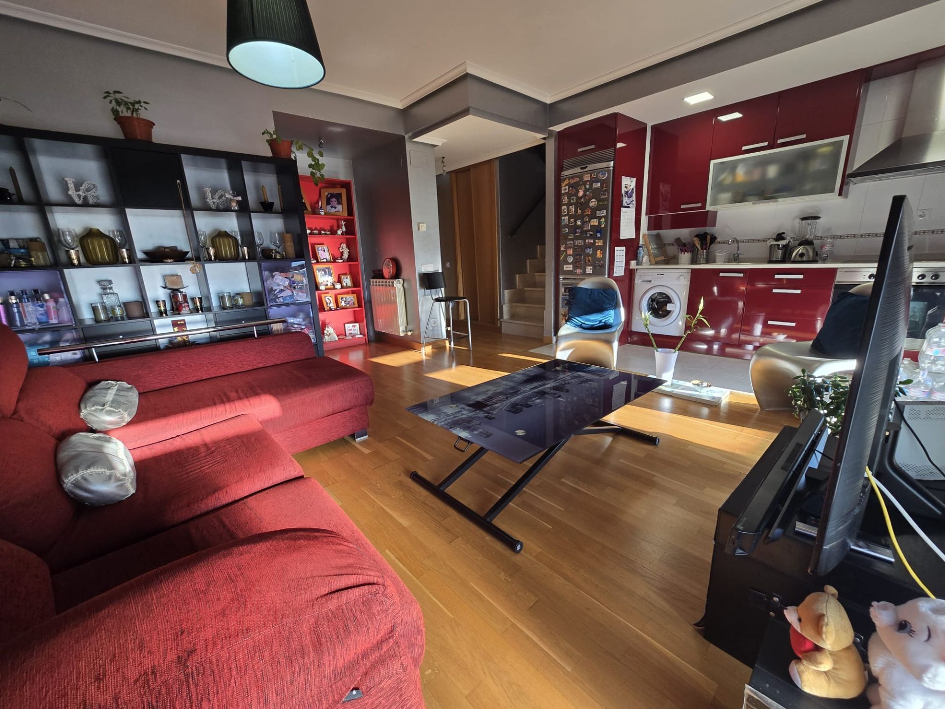Sala de estar de Ático en venta en Villamediana de Iregua con Calefacción, Terraza y Trastero