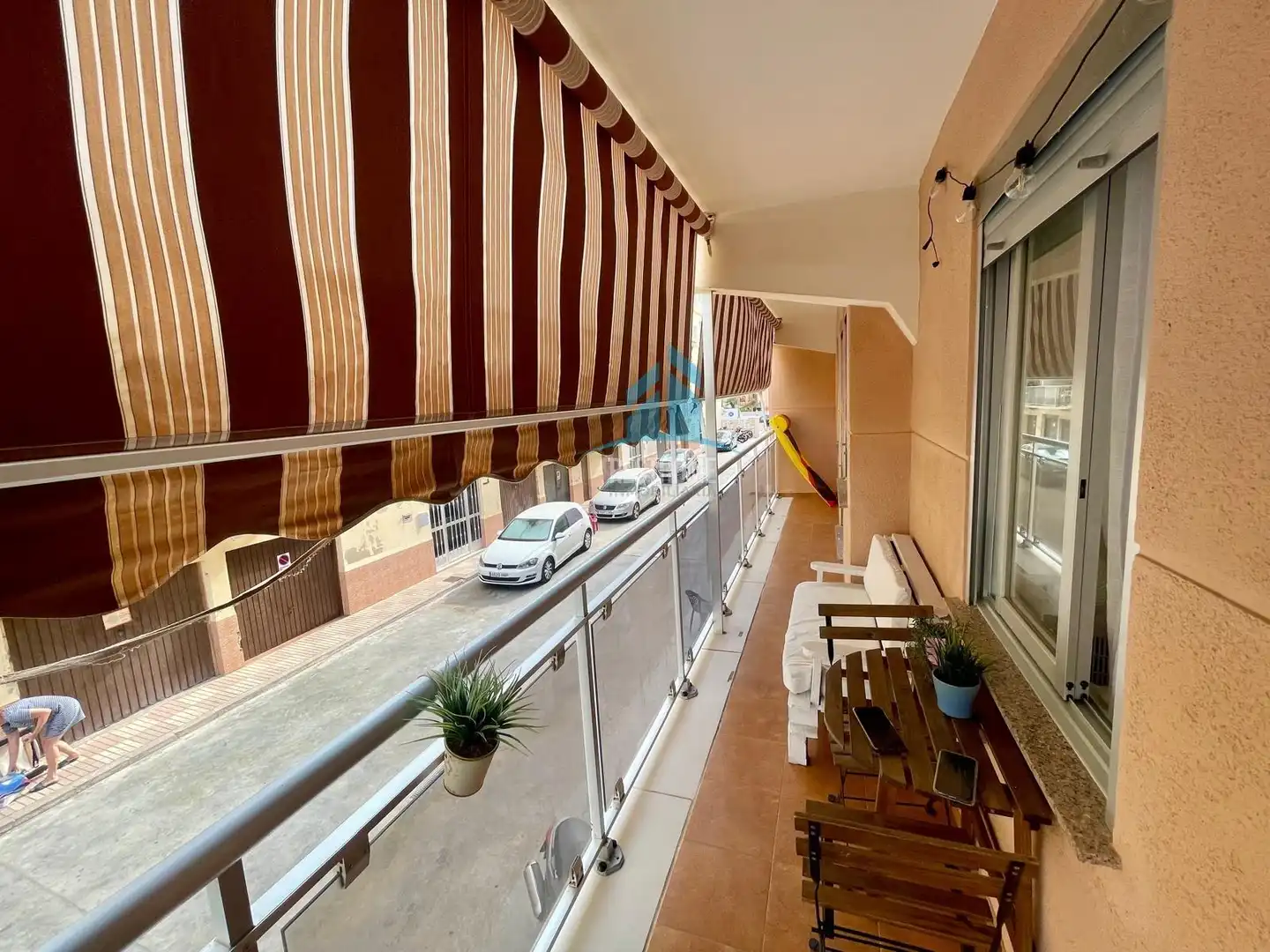 Terraza de Apartamento en venta en Xeraco con Terraza, Amueblado y Balcón
