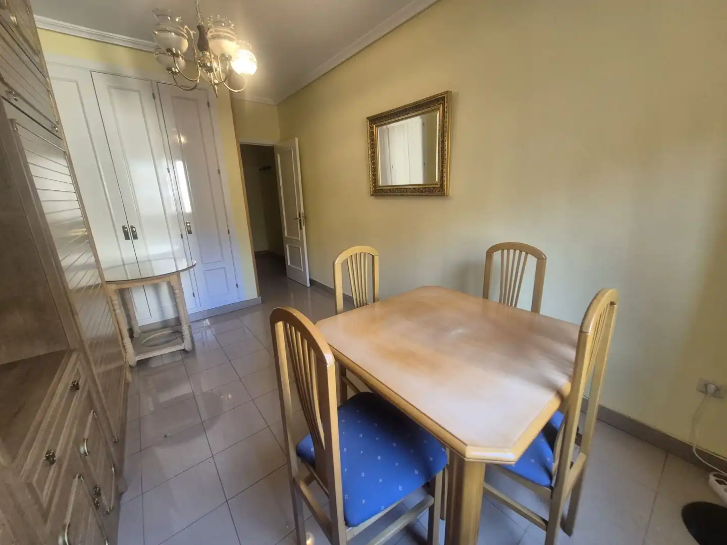 Dining room of Flat for rent in Ávila  with Heating and Furnished