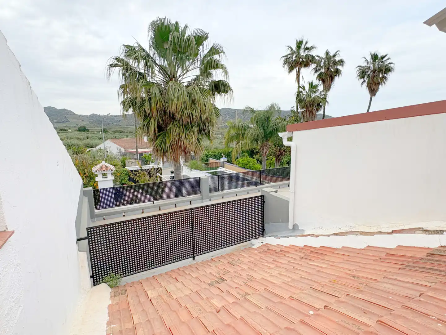 Terrasse von Country house zum Verkauf in Alhaurín de la Torre mit Klimaanlage, Privatgarten und Terrasse