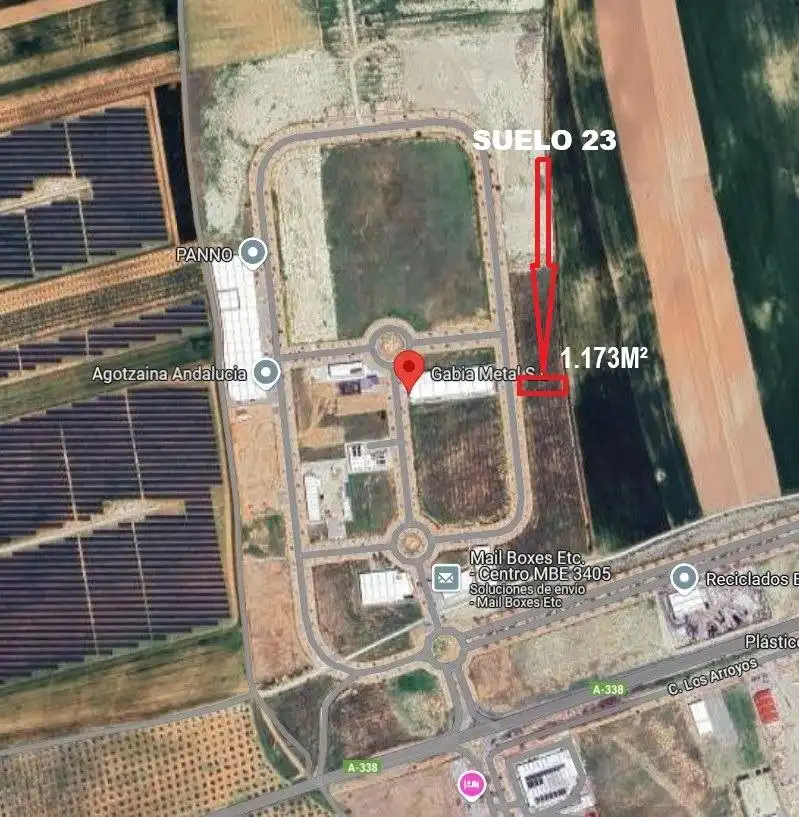 Industriegrundstück zum Verkauf in Calle Rubiales