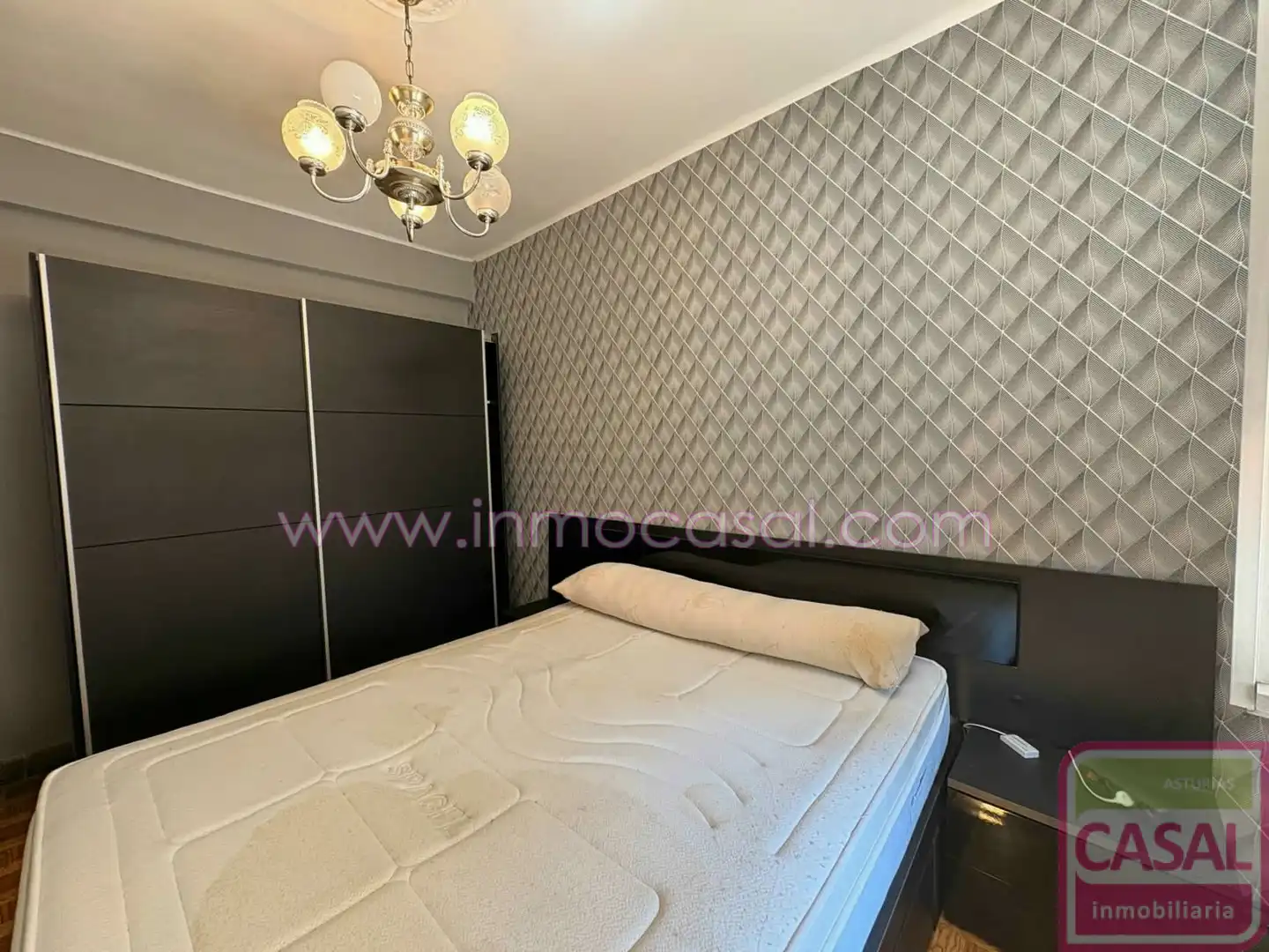 Bedroom of Flat for sale in Mieres (Asturias)  with Heating, Storage room and Furnished