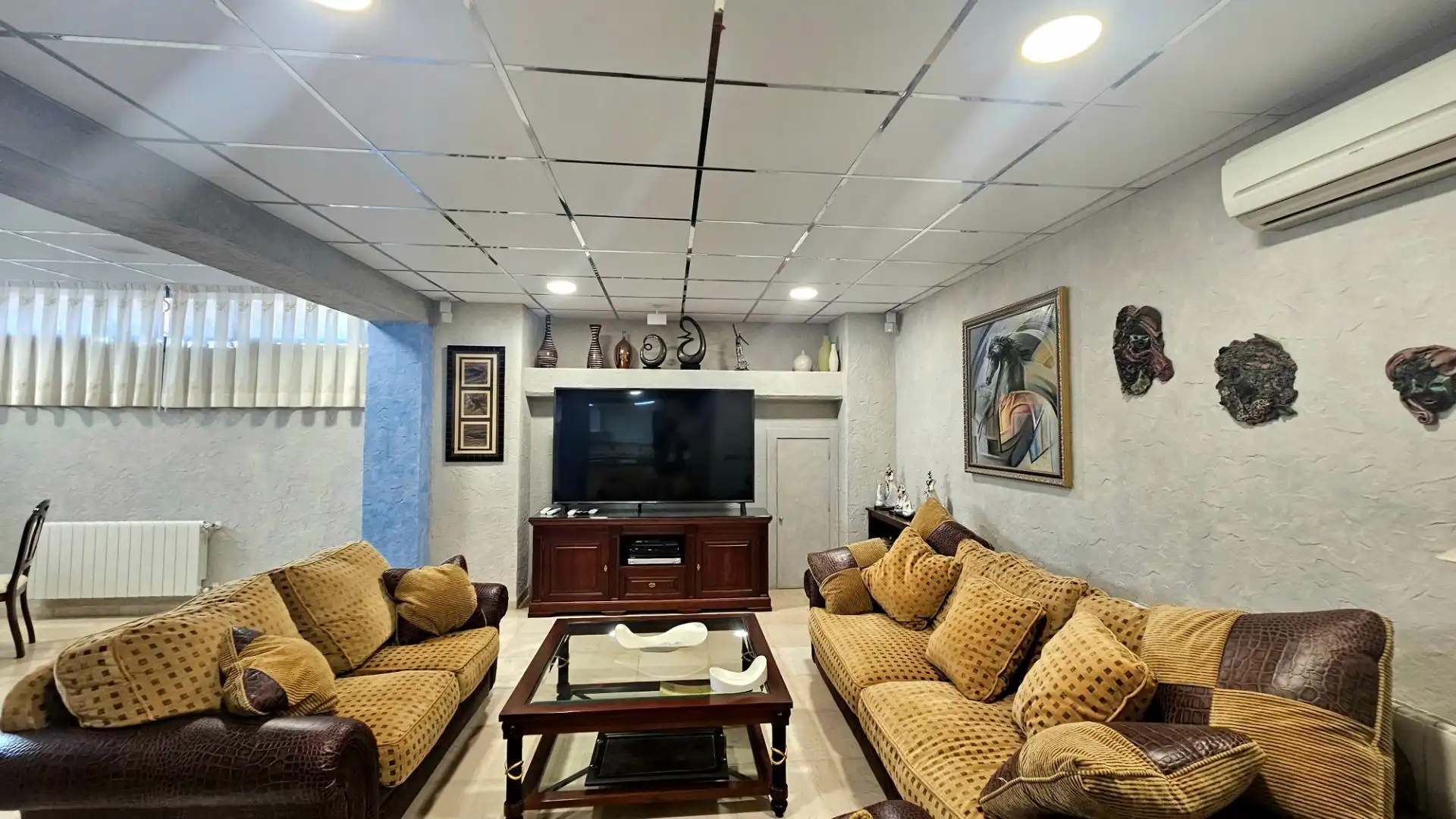 Sala d'estar de Casa o xalet en venda en Cartagena amb Aire condicionat, Calefacció i Jardí privat