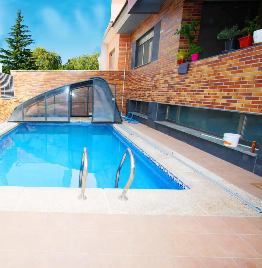 Swimming pool of Houses for sale in Albacete  with Air Conditioner, Heating and Private garden