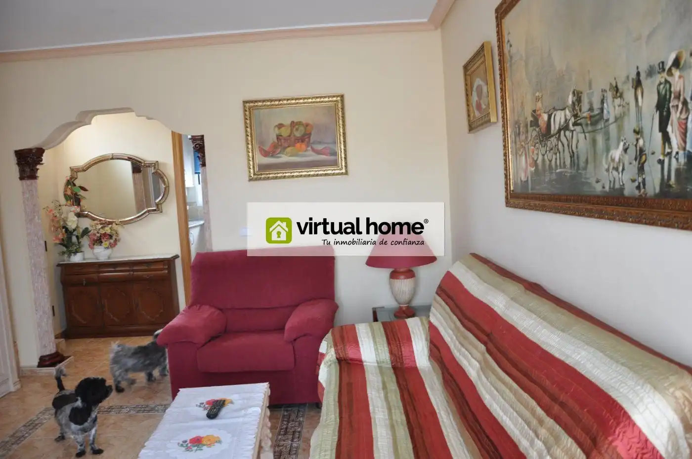 Sala de estar de Finca rústica en venta en Benidorm con Aire acondicionado y Calefacción