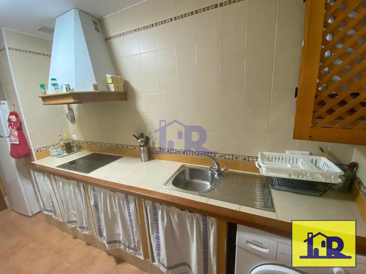 Kitchen of Flat for sale in Cuenca  with Heating, Terrace and Furnished