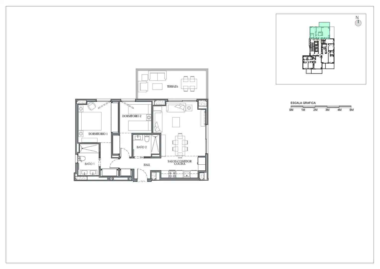 Apartamento con terraza en venta en Marisol Park - Ortembach - Los Almendros, imagen 29