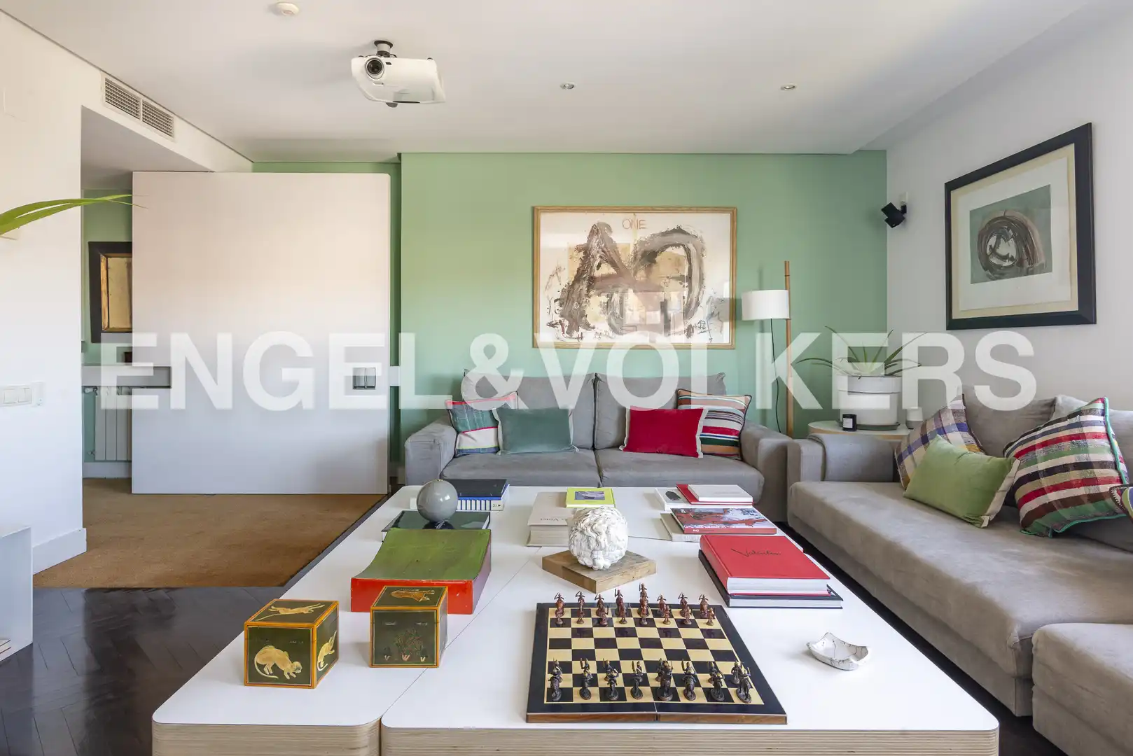 Sala de estar de Dúplex en venta en Madrid con Aire acondicionado, Calefacción y Terraza