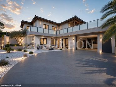 Casa amb piscina en venda a Bell - Aire
