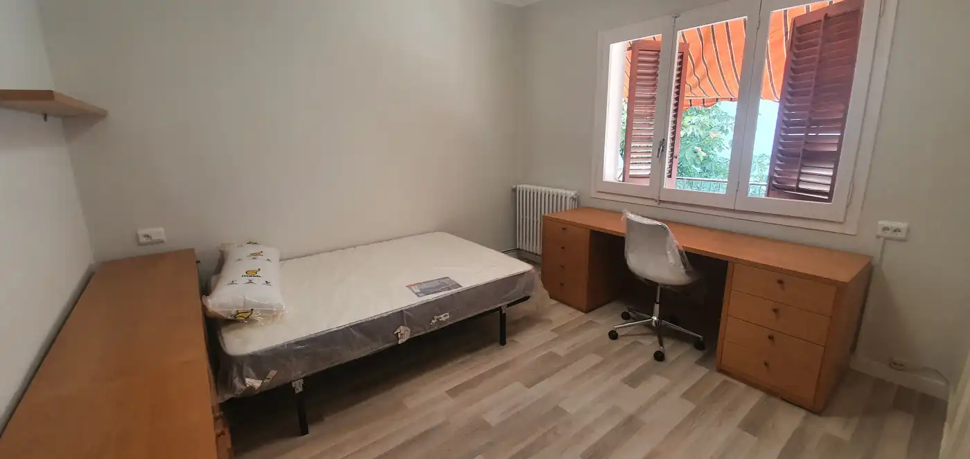 Schlafzimmer von Wohnung zur Miete in Mollerussa mit Klimaanlage, Terrasse und Möbliert
