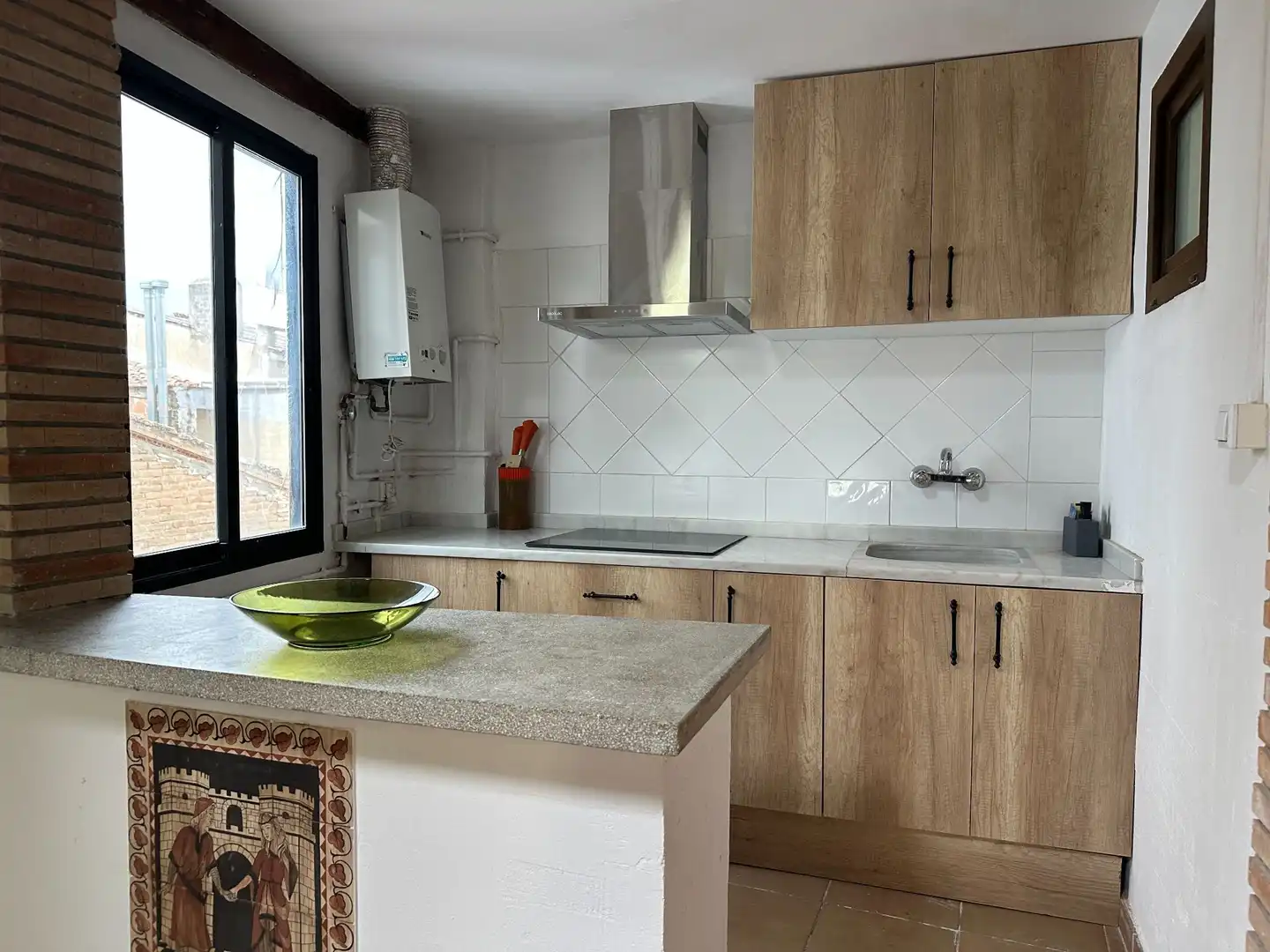 Cuina de Finca rústica en venda en Ontinyent amb Aire condicionat i Calefacció