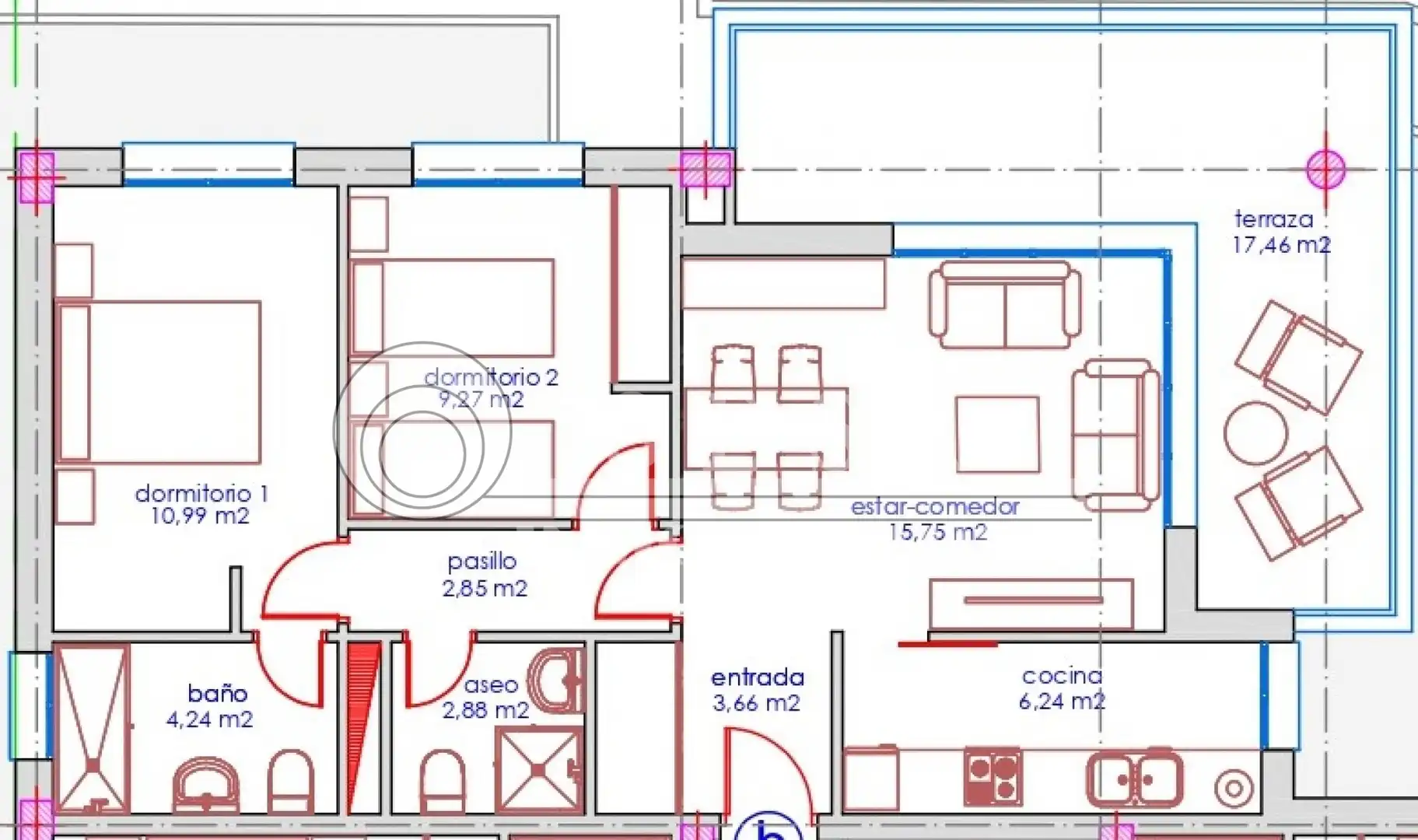 Wohnung zum Verkauf in Torrox mit Klimaanlage, Heizung und Terrasse