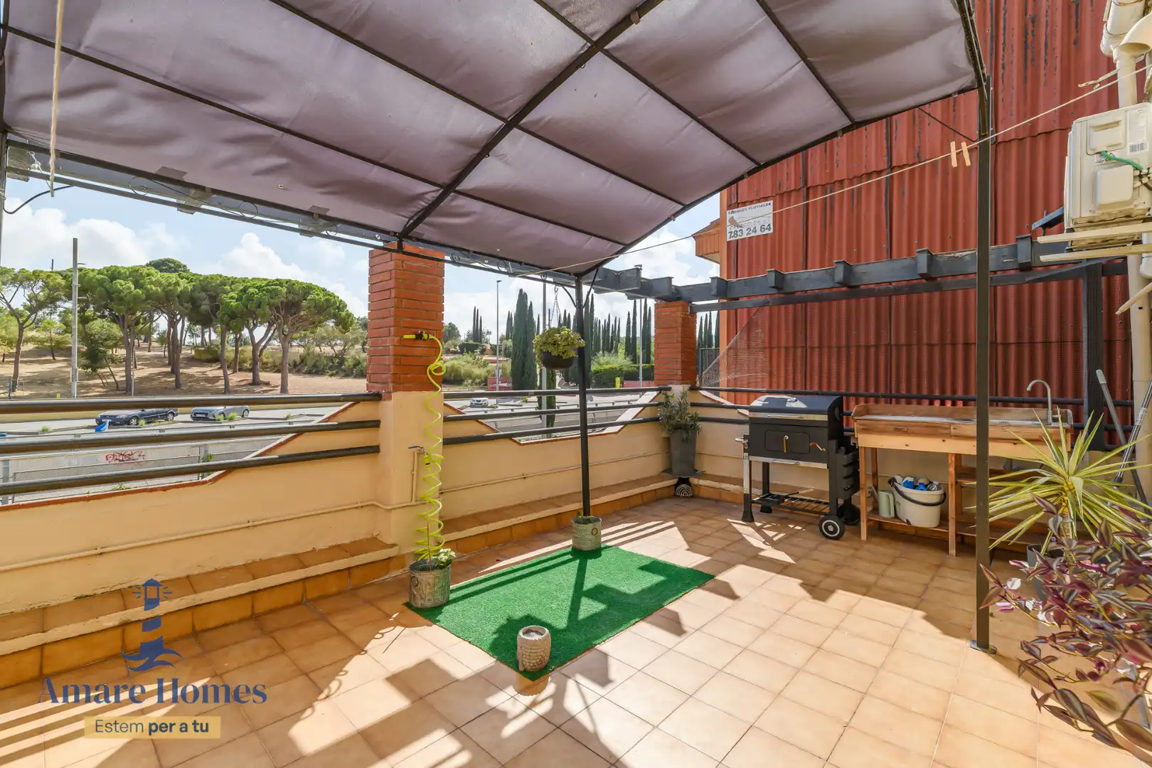 Terrace of Detached homes for sale in Gavà  with Air Conditioner, Parquet flooring and Terrace