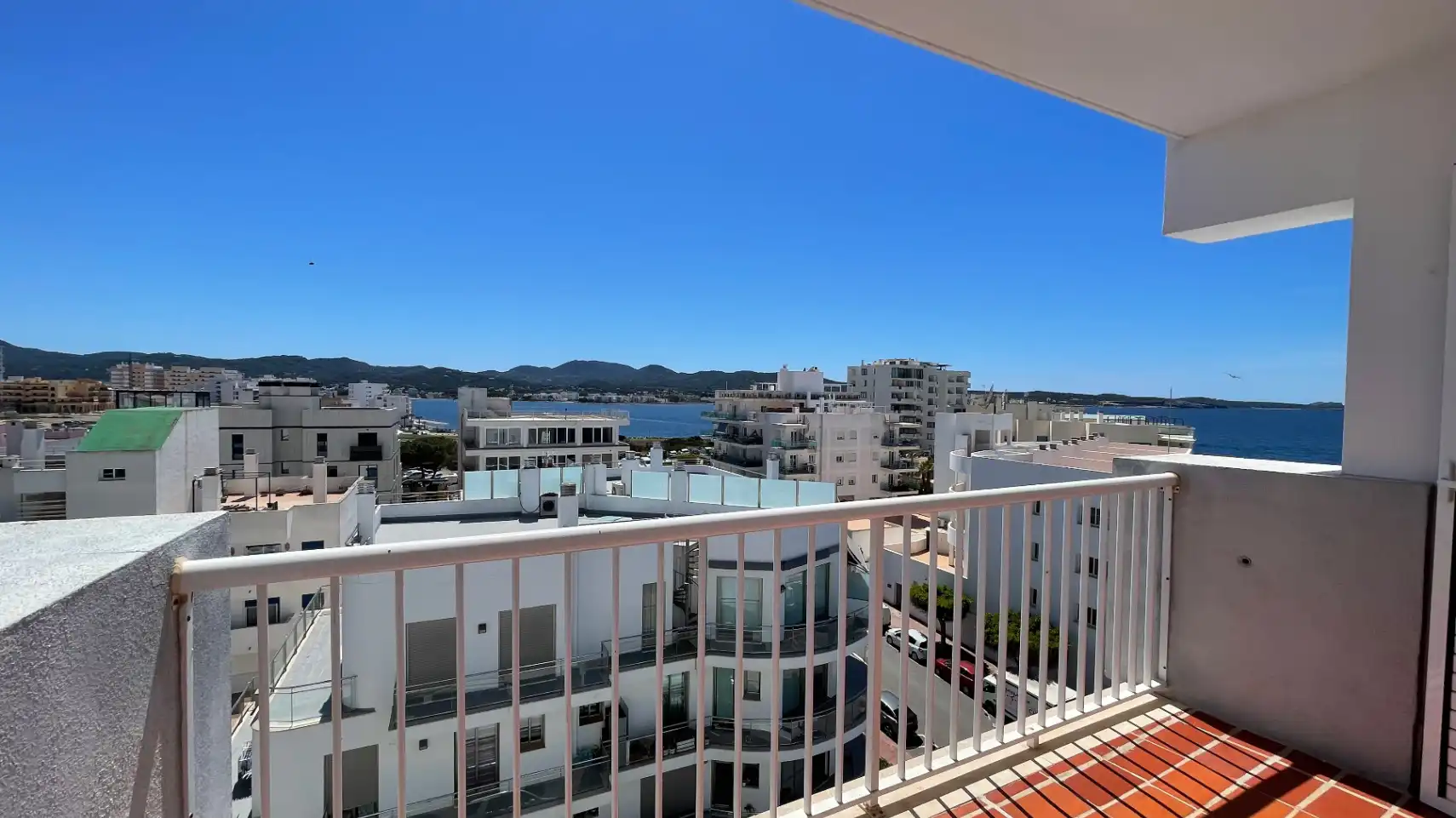 Terrasse von Wohnungen zum Verkauf in Sant Antoni de Portmany mit Terrasse