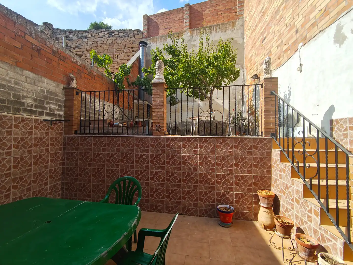 Terrace of Houses for sale in L'Espluga Calba  with Air Conditioner, Heating and Terrace
