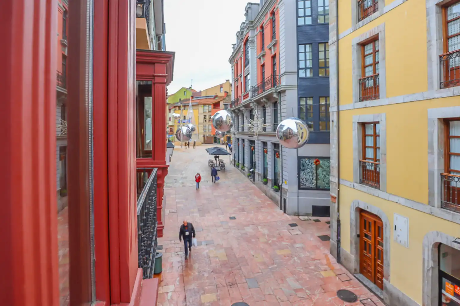Exterior view of Flat for sale in Oviedo   with Heating, Parquet flooring and Terrace