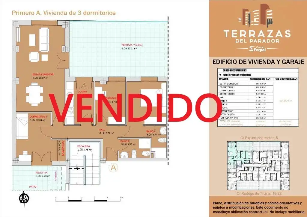 Pis amb ascensor en venda a San José - Parador - Zurguén, imagen 33