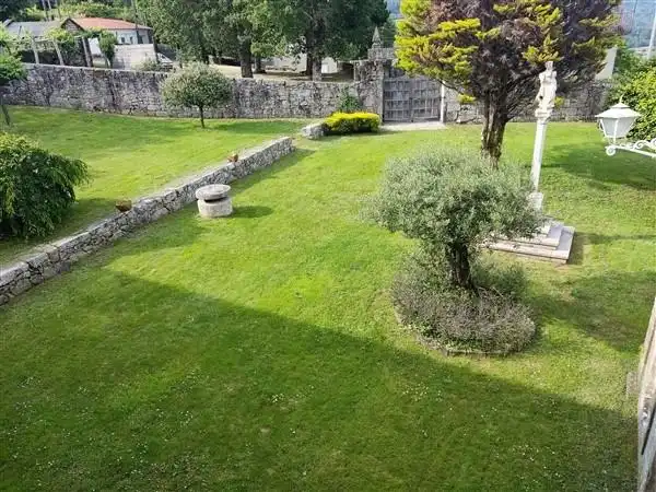 Jardín de Finca rústica en venta en A Cañiza   con Calefacción, Jardín privado y Terraza