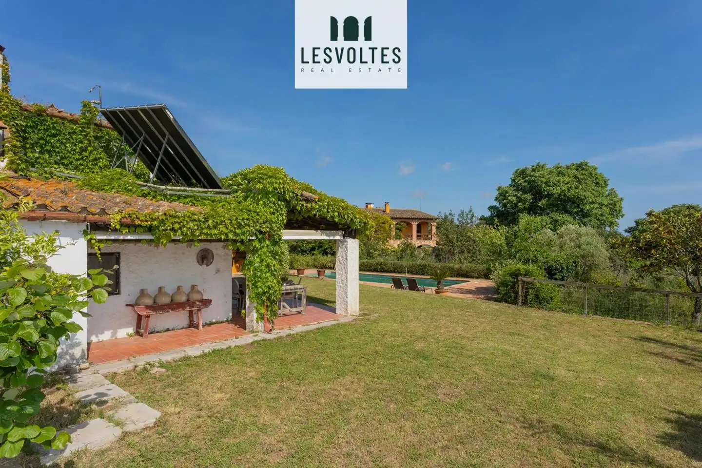 Vista exterior de Casa o chalet en venta en Vall-llobrega con Calefacción, Jardín privado y Terraza