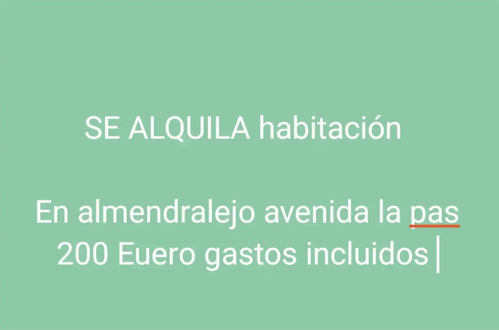 Flat for rent in Almendralejo