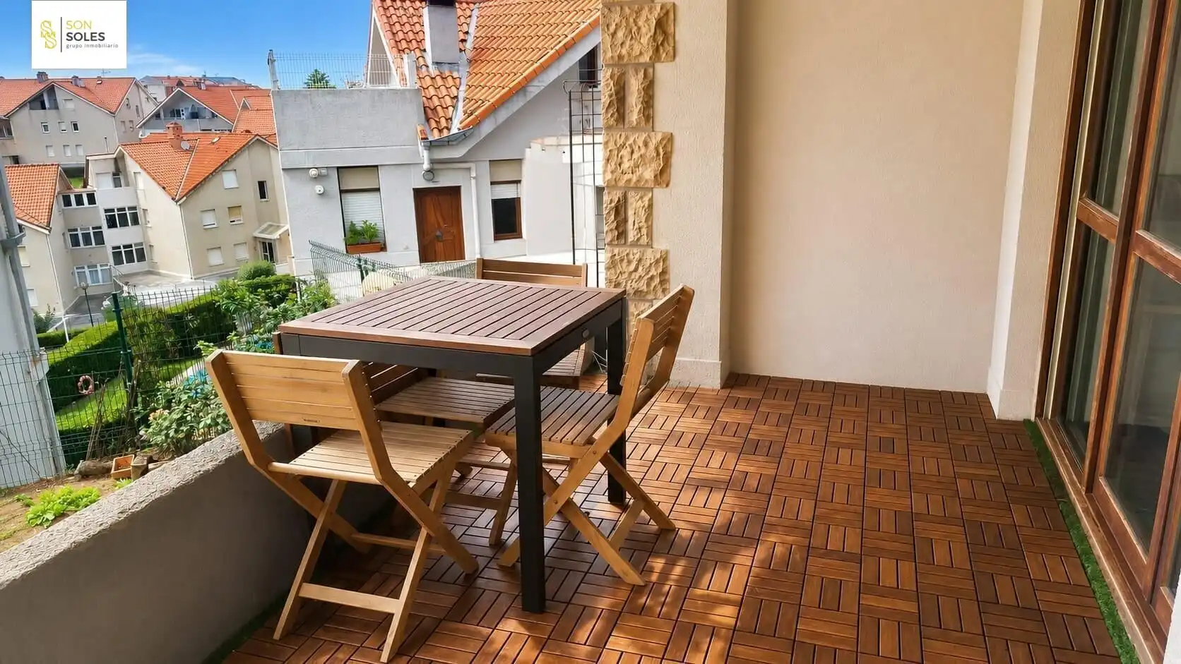 Terraza de Planta baja en venta en Miengo con Calefacción, Jardín privado y Terraza