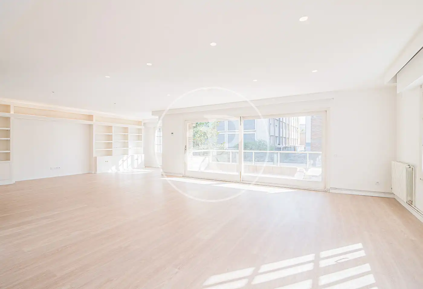 Sala de estar de Piso de alquiler en Barcelona con Aire acondicionado, Calefacción y Terraza