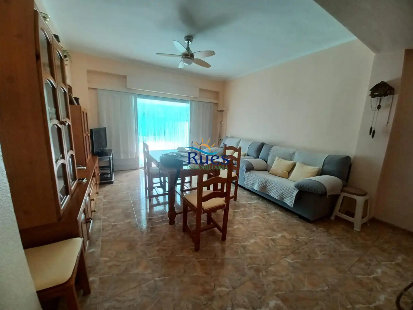 Wohnzimmer von Erdgeschoss zum Verkauf in Nules mit Terrasse, Abstellraum und Möbliert