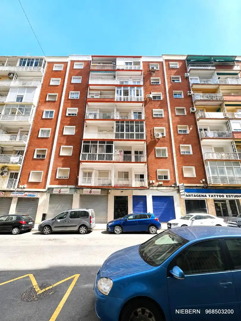 Vista exterior de Piso en venta en Cartagena con Balcón