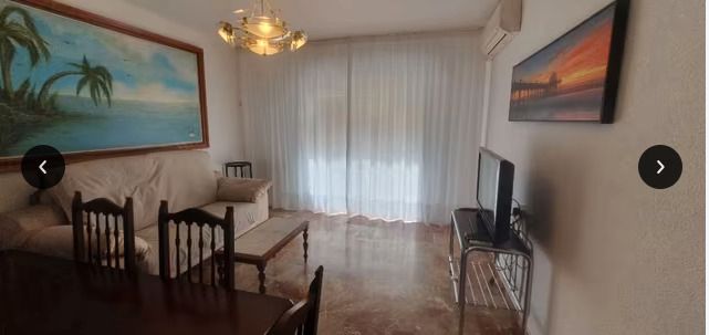 Living room of Flat to rent in  Granada Capital  with Air Conditioner, Heating and Furnished