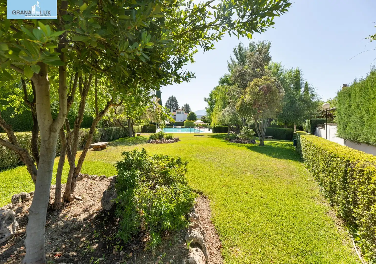 Jardí de Casa o xalet en venda en Albolote amb Aire condicionat, Calefacció i Jardí privat