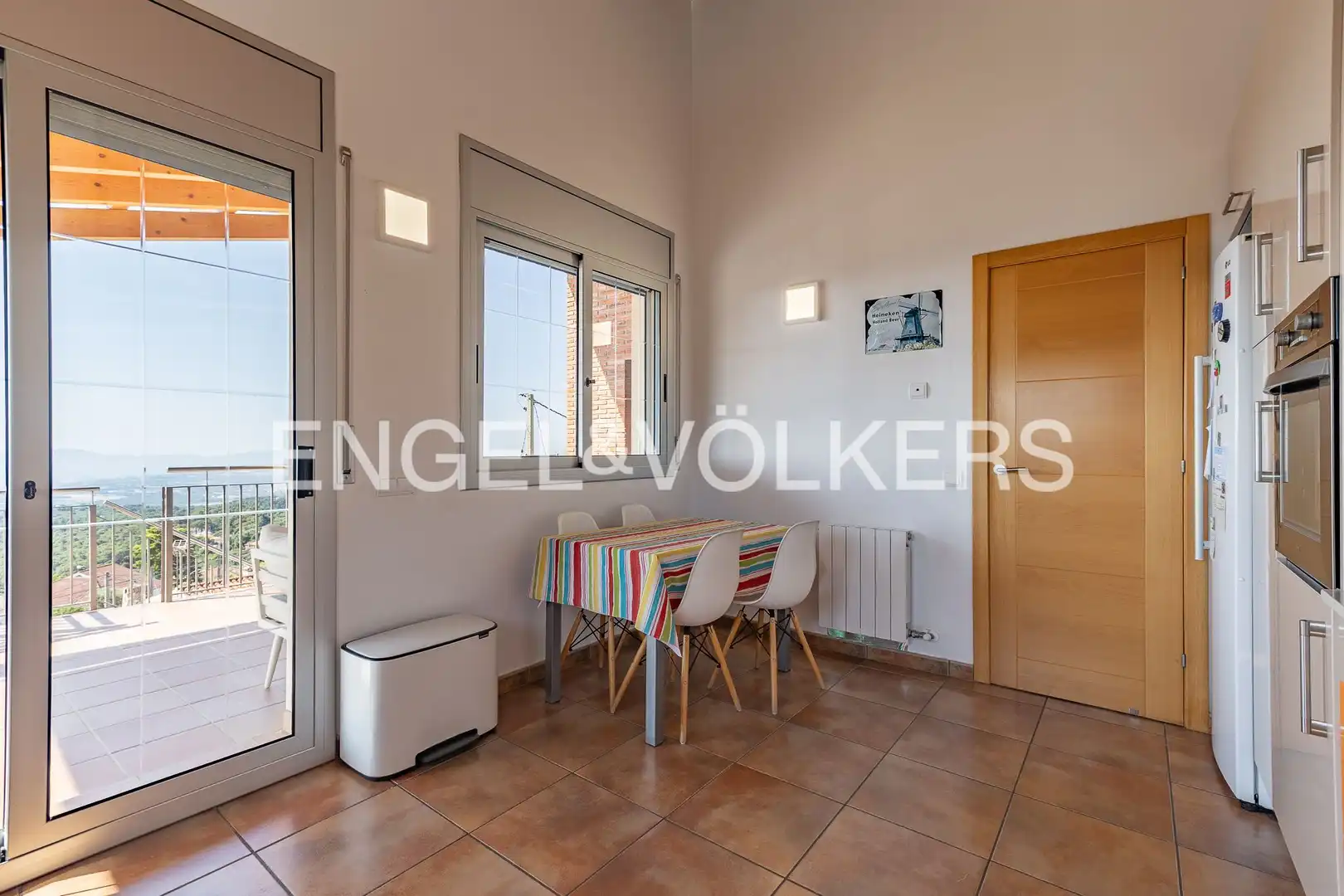Balcony of Houses for sale in L'Ametlla del Vallès  with Heating, Private garden and Storage room