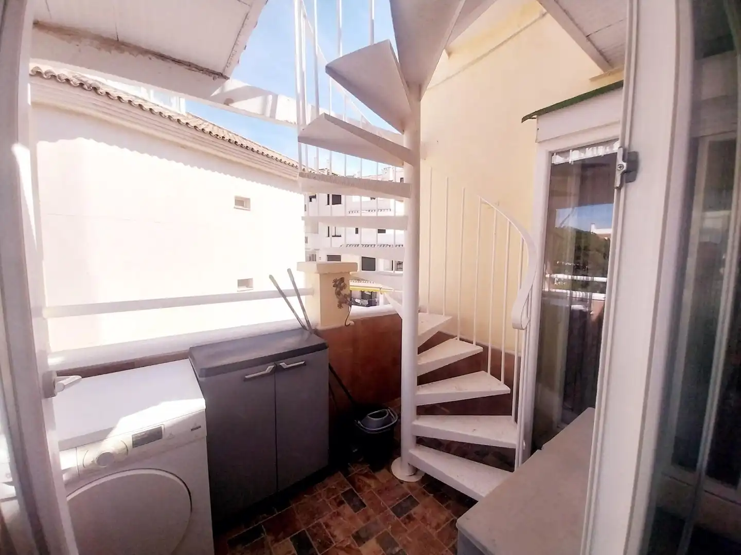 Balcony of Attic for sale in Benalmádena  with Air Conditioner, Heating and Terrace