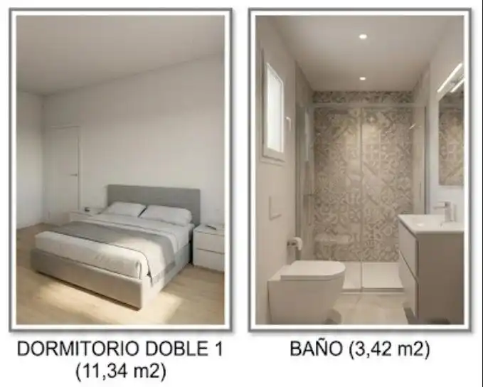 Baño de Loft en venta en Oviedo  con Calefacción